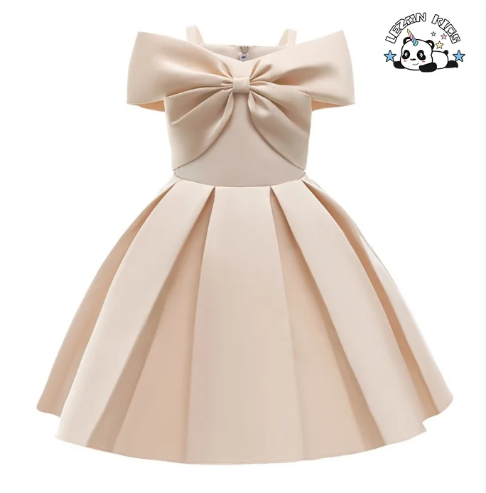 LEZONKIDS - Sweet Temperament Dress Piano Performance Costume Princess Dress Host Dress for Baby Girl